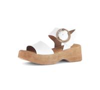 Gabor Sandalias de plataforma para mujer, sandalias de mujer, Latte 20, 40 EU
