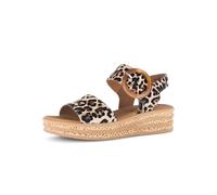Gabor Sandalias de plataforma para mujer, sandalias de mujer, Naturaleza 34, 43 EU