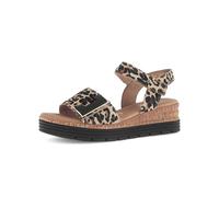 Gabor Sandalias de plataforma para mujer, sandalias de mujer, sandalias moderadas de ancho múltiple (G), Naturaleza 90, 40 EU