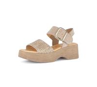 Gabor Sandalias de tiras para mujer, sandalias de mujer, Arena 44, 42 EU