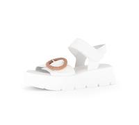 Gabor Sandalias de tiras para mujer, sandalias de mujer, Beige 20, 40 EU