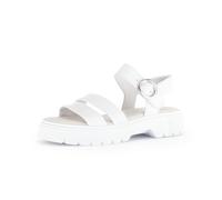 Gabor Sandalias de tiras para mujer, sandalias de mujer, Blanco 21, 41 EU