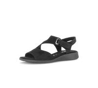 Gabor Sandalias de tiras para mujer, sandalias de mujer, Negro 47., 38.5 EU