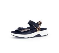 Gabor Sandalias de tiras para mujer, sandalias de mujer, Negro 67, 38 EU