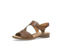 Gabor Sandalias de tiras para mujer, sandalias de mujer, Peanut 54, 40 EU