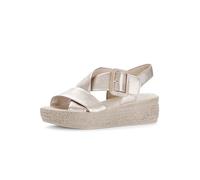 Gabor Sandalias de tiras para mujer, sandalias de mujer, Polvo 62, 38.5 EU