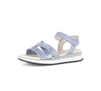 Gabor Sandalias de tiras para mujer, sandalias de mujer, Sky Azur 26, 38.5 EU