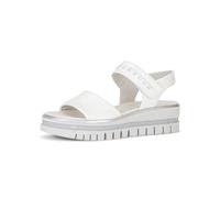 Gabor Sandalias de tiras para mujer, Sandalias Mujer,Mejor ajuste, Blanco 21, 39 EU