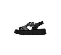 Gabor Sandalias de plataforma para mujer, sandalias para mujer,Mejor ajuste, Negro 27., 38 EU