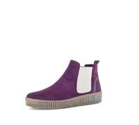 Gabor Shoes Fashion Chelsea Botas para mujer, Dark Orchid 30, 38 EU