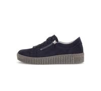 Gabor Zapatillas bajas 6010.02 para mujer y adulto con cremallera ancha F, Darkblue So Anthr, 40 EU