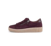 Gabor Zapatillas bajas 6010.02 para mujer y adulto con cremallera ancha F, morado (mulberr), 41 EU