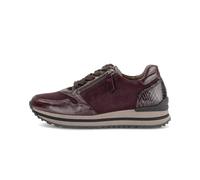 Gabor Zapatillas bajas 6021.01 para mujer y adultos, con cremallera ancha, H, morado (mulberr), 38 EU Weit