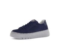 Gabor Zapatillas bajas para mujer, ajuste perfecto, Atlantik Nightblue 16, 38.5 EU