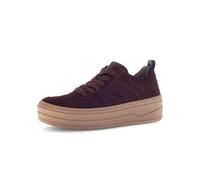 Gabor Zapatillas bajas para mujer, ajuste perfecto, Mulberry 15, 39 EU