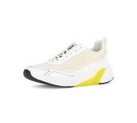 Gabor Zapatillas bajas para mujer, Blanco Amarillo 61, 39 EU