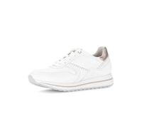 Gabor Zapatillas bajas para mujer, Blanco Polvo 52, 38 EU Weit