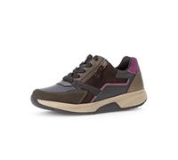 Gabor Zapatillas bajas para mujer, Negro Choco Berry 63, 37 EU