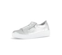 Gabor Zapatillas bajas para mujer, Plata 61, 36 EU