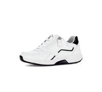 Gabor Zapatillas bajas para mujer, sandalias de mujer, Blanco Negro 61, 44 EU