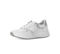 Gabor Zapatillas bajas para mujer, sandalias de mujer, Blanco Plata 50, 42.5 EU