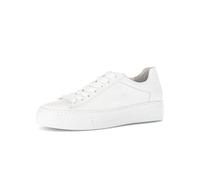 Gabor Zapatillas bajas para mujer, talla G, Blanco 50, 38.5 EU