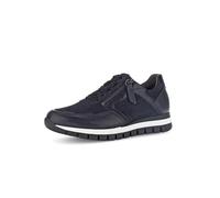 Gabor Zapatillas bajas para mujer, zapatos bajos para mujer, cómodos, ancho múltiple (H), Dark Blue Kombi 26, 40 EU Weit