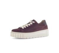 Gabor Zapatillas bajas para mujer, zapatos bajos para mujer, cómodos, ancho múltiple (H), Merlot 40, 38 EU Weit