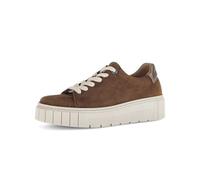 Gabor Zapatillas bajas para mujer, zapatos bajos para mujer, cómodos, ancho múltiple (H), Whisky 41, 39 EU Weit