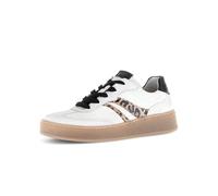 Gabor Zapatillas de mujer 76.475.61, Blanco Naturaleza Negro 40, 35 EU