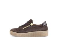 Gabor Zapatillas deportivas con cordones para adultos, color marrón, Mocca Gold, 38 EU