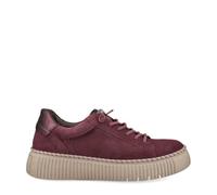 Gabor Zapatillas para mujer 6014.01 en piel rugosa, color rojo, rojo, 38 EU