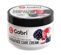 Gabri Professional Yoghurt & Blackberry Hand & Face Cream 300 ml - Crema de Manos y Rostro De Yogur y Mora, Hidratación Diaria, Para Todo Tipo de Piel.