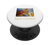 Gabriel Arcángel San Gabriel PopSockets PopGrip Adhesivo