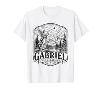 Gabriel El Arcángel Mensajero Cristiano Ángel Escena Camiseta