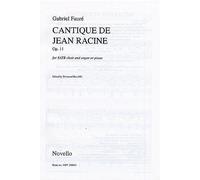 Gabriel faure: cantique de jean racine op.11 chant