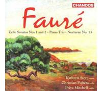 Gabriel Faure Cello Sonatas Nos. 1 and 2 (Mitchell, Polte (CD) (Importación USA)