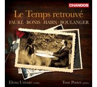 Gabriel Faure Fauré/Bonis/Hahn/Boulanger: Le Temps Retrou (CD) (Importación USA)