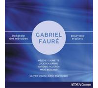 Gabriel Faure Fauré: Integrale Des Melodies Pour Voix Et (CD) (Importación USA)