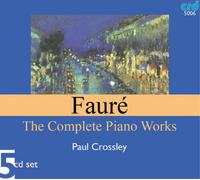 Gabriel Faure Fauré: The Complete Piano Works (CD) Box Set (Importación USA)