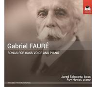Gabriel Faure Gabriel Faure: Songs for Bass Voice and Pia (CD) (Importación USA)