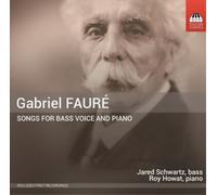 Gabriel Faure Gabriel Faure: Songs for Bass Voice and Pia (CD) (Importación USA)