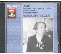 Gabriel Faure : Piano Quartets w. Marguerite Long , piano - EMI References CD
