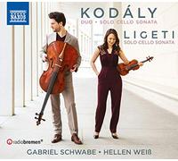 Gabriel Schwabe - Sonate für Solo Cello / Duo für Violine und Cello