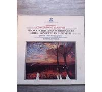 Gabriel Tacchino / Armin Jordan interprètent ADDINSELL, FRANCK, GRIEG : Concerto de Varsovie; Variations Symphoniques; Concerto en La mineur - Orchestre de Monte Carlo
