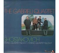 Gabrieli Quartet - Shostrakovich String Quartet No 1 In C... LP (Vinyl Album) UK Ace Of Diamonds 1975