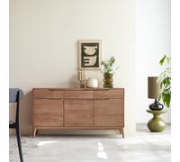 Gabrielle - Aparador de mango macizo de 150 cm H 81 x B 150 x T 40 cm