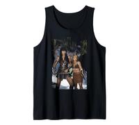 Gabrielle Lucy Lawless Xena Guerrero Princesa Michael Grecco Camiseta sin Mangas