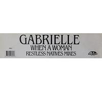 GABRIELLE - WHEN A WOMAN 12 INCH (12" VINYL SINGLE) UK GO BEAT 2000
