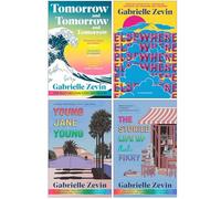Gabrielle Zevin 4 Books Collection Set (Tomorrow and Tomorrow and Tomorrow, Elsewhere, Young Jane Young & The Storied Life of A.J. Fikry)